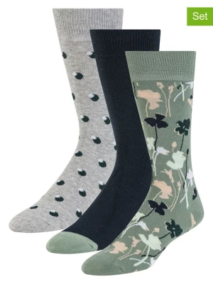 Ted Baker Skarpety (6 par) w kolorze granatowo-zielono-szarym rozmiar: onesize