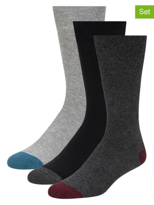 Ted Baker Skarpety (6 par) w kolorze szaro-czarnym rozmiar: onesize