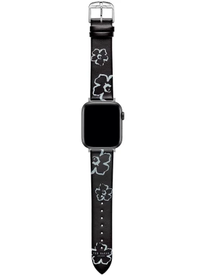 Ted Baker Skórzany pasek do Apple Watch w kolorze czarnym rozmiar: onesize