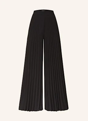 Ted Baker Spodnie Plisowane Haryx schwarz