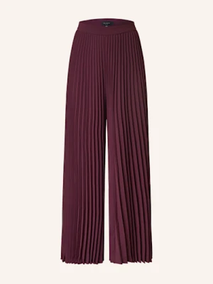 Ted Baker Spodnie Plisowane Oxblood rot