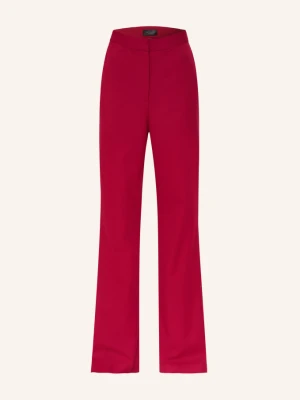 Ted Baker Spodnie Z Materiału Typu Marlene rot CIEMNOCZERWONY