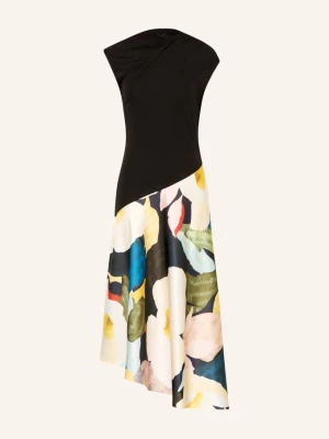 Ted Baker Sukienka Aeslyn Z Mieszanki Materiałów schwarz czarny