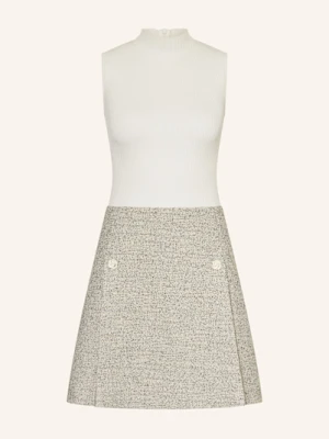 Ted Baker Sukienka Bouclé Ekaam Z Mieszanki Materiałów weiss
