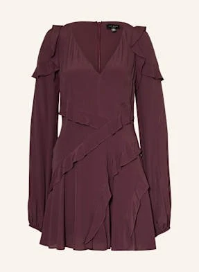 Ted Baker Sukienka Neira Z Wolantami rot