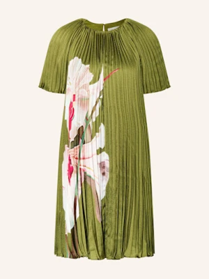 Ted Baker Sukienka Plisowana Ciliras Z Satyny gruen