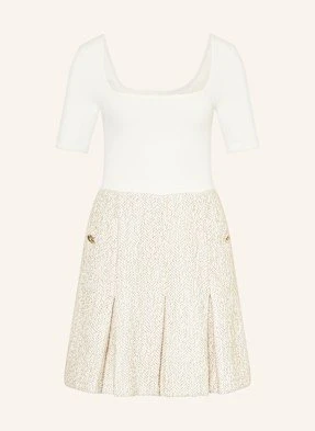 Ted Baker Sukienka Z Dzianiny Bouclé Vulpad weiss