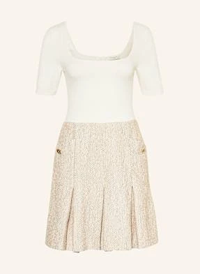 Ted Baker Sukienka Z Dzianiny Bouclé Vulpad weiss