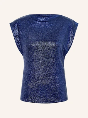 Ted Baker Top Jjesca Z Błyszczącą Przędzą blau