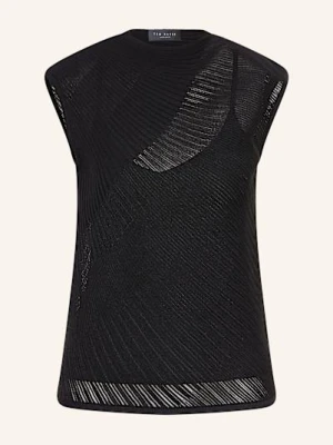 Ted Baker Top Z Dzianiny Layynii schwarz