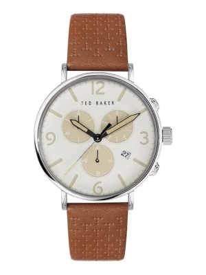 Ted Baker zegarek męski kolor brązowy BKPBAS202