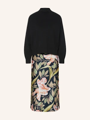 Ted Baker Zestaw Bergnia: Sweter I Sukienka Satynowa schwarz