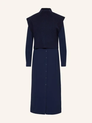 Ted Baker Zestaw Elsiiey: Sukienka Koszulowa I Bezrękawnik blau