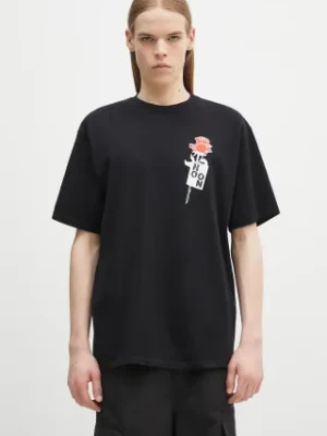 Undercover t-shirt bawełniany Tee kolor czarny UC1E3810