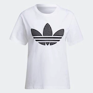 Tee with Trefoil Application Adidas