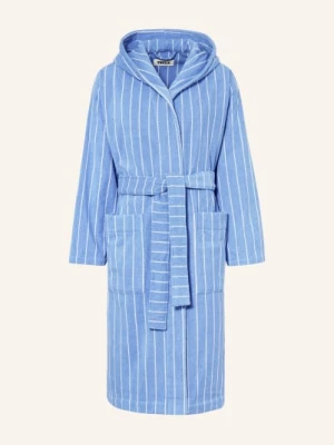 Tekla Szlafrok Uniseks Marseille Z Kapturem blau