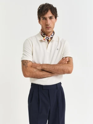 Teksturowana koszulka polo GANT