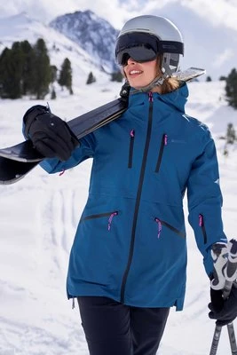 Tempest damska 3-warstwowa wodoodporna kurtka narciarska - Teal Mountain Warehouse