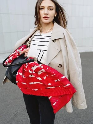 TENCEL™ Elegancka beżowa kurtka damska - Urban Lights Olsen