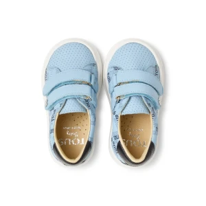 Ténis De Bebé Para Menino Logo Azul Celeste - Tous
