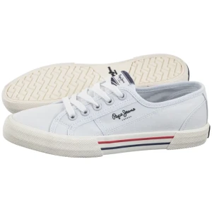 Tenisówki Brady Basic W White PLS31287 800 (PE9-b) Pepe Jeans