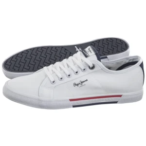 Tenisówki Brady Men Basic White PMS30816 800 (PE4-a) Pepe Jeans