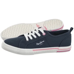 Tenisówki Brady Top G Navy PGS30620 595 (PE28-a) Pepe Jeans