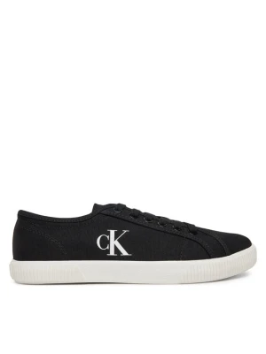Tenisówki Calvin Klein Jeans Ess Vulc Low Cv Mg Wn YW0YW01762 Czarny