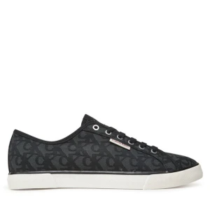 Tenisówki Calvin Klein Jeans Ess Vulc Low Mg Cv Mono YM0YM01368 Czarny