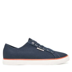 Tenisówki Calvin Klein Jeans Ess Vulc Low Mg Cv YM0YM01301 Granatowy