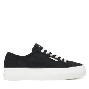 Tenisówki Calvin Klein Jeans Vulc Flatform Ctn Logo Tag YW0YW01838 Czarny
