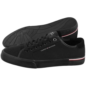 Tenisówki Core Corporate Vulc Canvas Black FM0FM05398 BDS (TH1266-a) Tommy Hilfiger