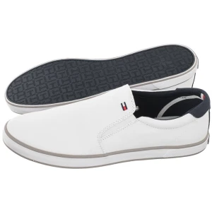 Tenisówki Iconic Slip On Sneaker FM0FM00597-100 White (TH225-a) Tommy Hilfiger