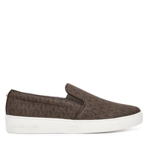 Tenisówki MICHAEL Michael Kors Keaton Slip On 43F7KTFP1B Brązowy
