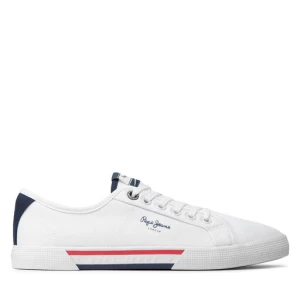 Tenisówki Pepe Jeans Brady Basic PMS30816 Biały