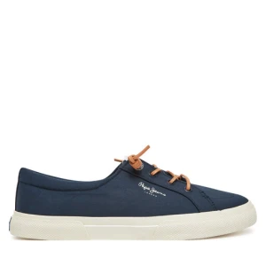 Tenisówki Pepe Jeans Kenton Block W PLS31590 Granatowy