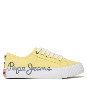 Tenisówki Pepe Jeans Ottis Log G PGS30577 Żółty