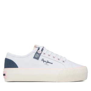 Tenisówki Pepe Jeans Ottis W Sun PLS31456 Biały