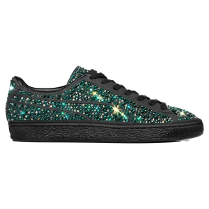 Tenisówki PUMA, Unisex, Czarne Swarovski