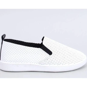 Tenisówki slip-on Jousse WHITE/BLACK - Inello czarne