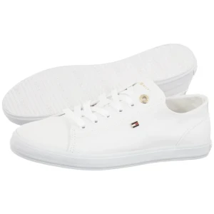 Tenisówki Th Foxing Sneaker Canvas White FW0FW09170 YBS (TH1477-a) Tommy Hilfiger