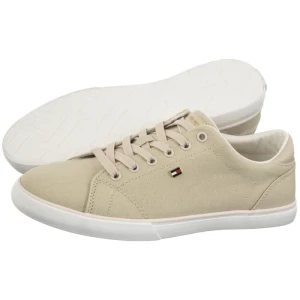Tenisówki Th low Profile Vulc Canvas Classic Beige FW0FW09102 ACI (TH1479-b) Tommy Hilfiger