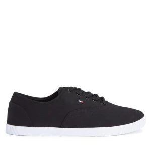 Tenisówki Tommy Hilfiger Canvas Lace Up Sneaker FW0FW07805 Czarny