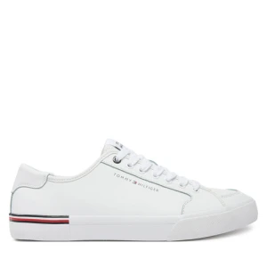 Tenisówki Tommy Hilfiger Core Corporate Vulc Leather FM0FM05399 Biały