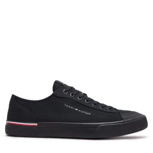 Tenisówki Tommy Hilfiger Corporate Vulc Canvas FM0FM04954 Czarny