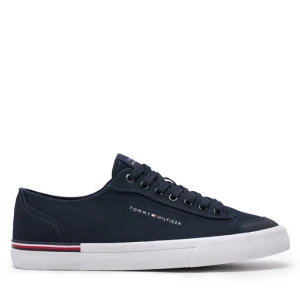 Tenisówki Tommy Hilfiger Corporate Vulc Canvas FM0FM04954 Granatowy