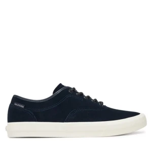 Tenisówki Tommy Hilfiger Hi Vulc Low Oxford Suede FM0FM05401 Granatowy