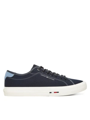 Tenisówki Tommy Hilfiger Hi Vulc Street Canvas FM0FM05515 Granatowy