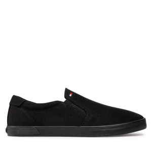 Tenisówki Tommy Hilfiger Iconic Slip On FM0FM00597 Czarny