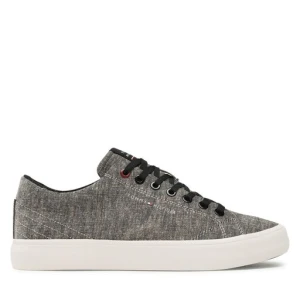 Tenisówki Tommy Hilfiger Th Hi Vulc Core Low Chambray FM0FM04738 Szary